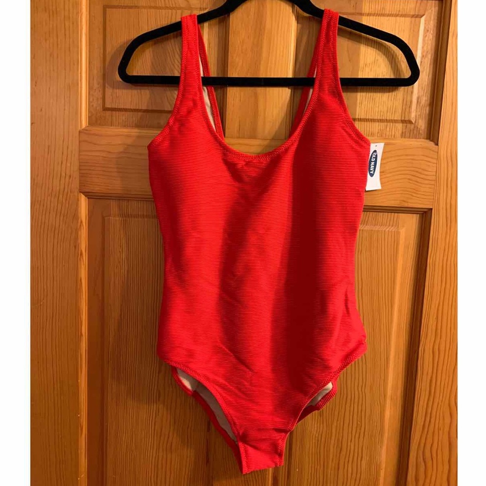 ON Textured Scoop-back Swimsuit